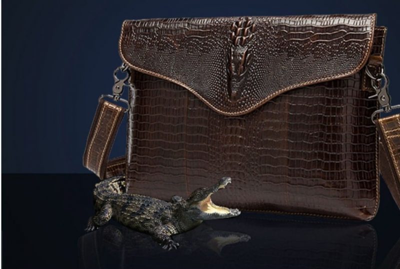 Túi Đeo chéo da thật cá sấu IP028