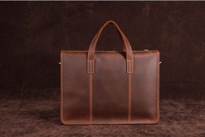 Túi Da Ngựa Điên, Cặp Da Ngựa Nam Cao Cấp Đi Làm PL035