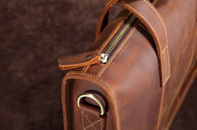 Túi Da Ngựa Điên, Cặp Da Ngựa Nam Cao Cấp Đi Làm PL035