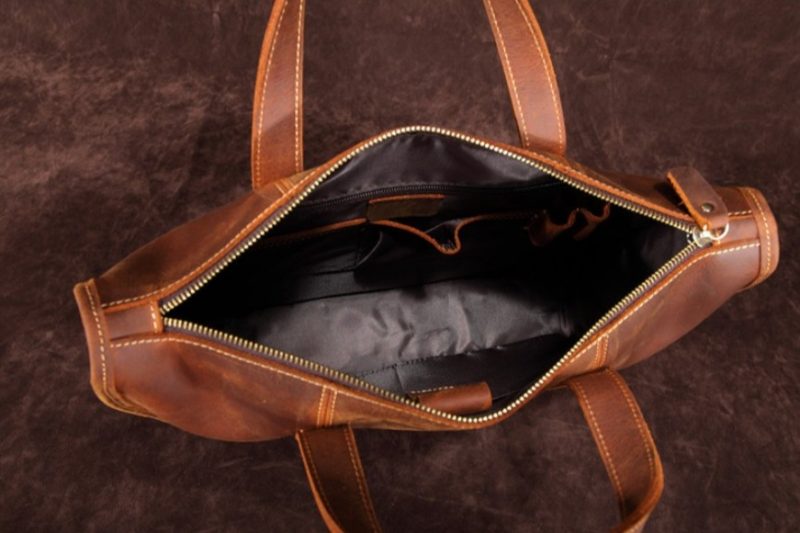 Túi Da Ngựa Điên, Cặp Da Ngựa Nam Cao Cấp Đi Làm PL035