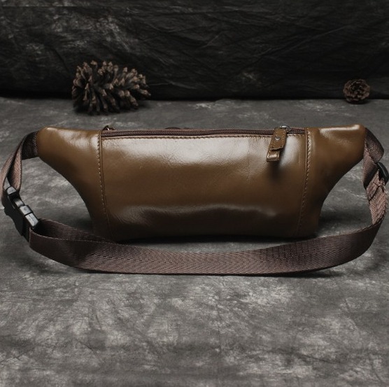 Túi Bao Tử Đeo Bụng Đựng Điện Thoại Da Bò Nam, Nữ IP059