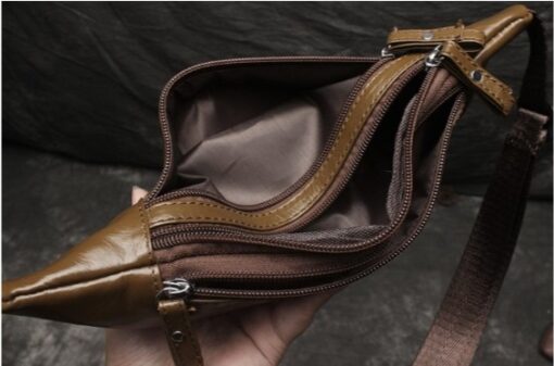 Túi Bao Tử Đeo Bụng Đựng Điện Thoại Da Bò Nam, Nữ IP059