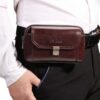 Bao Da Điện Thoại Đeo Hông Thắt Lưng Thương Hiệu Pi UnCle IP060